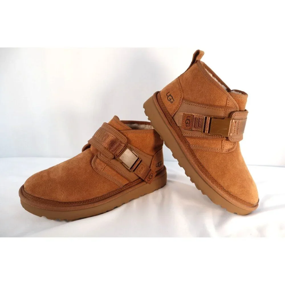 UGG Neumel ‎ Men's Suede & Shearling Boots Size 8
